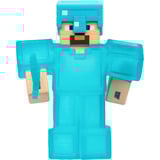 Moose Toys Heroes of Goo Jit Zu - Minecraft Heldenpack Steve, Spielfigur 
