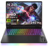 OMEN MAX 16-ak0174ng, Gaming-Notebook schwarz, AMD Ryzen AI 7 350, NVIDIA GeForce RTX 5070 Ti, 32 GB DDR5, 1 TB (1 TB null), ohne Betriebssystem