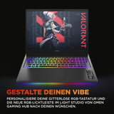 OMEN MAX 16-ak0174ng, Gaming-Notebook schwarz, AMD Ryzen AI 7 350, NVIDIA GeForce RTX 5070 Ti, 32 GB DDR5, 1 TB (1 TB null), ohne Betriebssystem