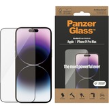 PanzerGlass Ultra Wide Fit Bildschirmschutz, Schutzfolie transparent, iPhone 14 Pro Max
