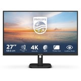 Philips 27E1N1800A, LED-Monitor 68.6 cm (27 Zoll), schwarz, UltraHD/4K, IPS, HDMI, DP, Adaptive-Sync, HDR