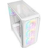 Sharkoon AK5M RGB Generalüberholt, Tower-Gehäuse weiß, Tempered Glass