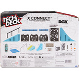 Spin Master Tech Deck - DGK Skate Park, Spielfahrzeug Finger-Skateboard-Rampe mit authentischem Fingerboard