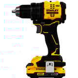 Stanley Akku-Bohrschrauber (SFMCD714D2T-QW), 18Volt schwarz/gelb, 2x Li-Ion-Akku 2,0Ah, Pro-Stack Koffer