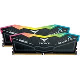 Team Group DIMM 32 GB DDR5-5600 (2x 16 GB) Dual-Kit, Arbeitsspeicher schwarz, FF3D532G5600HC32DC01, Delta RGB, INTEL XMP