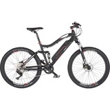 Telefunken Aufsteiger M930, Pedelec schwarz/rot, 27,5", 46 cm Rahmen
