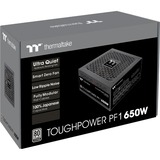 Thermaltake Toughpower PF1 650W, PC-Netzteil schwarz, 4x PCIe, Kabel-Management, 650 Watt