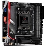 ASRock B650E PG-ITX WIFI, Mainboard schwarz/rot