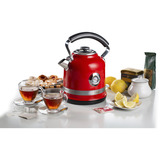 Ariete Wasserkocher Moderna rot, 2.000 Watt, 1,7 Liter