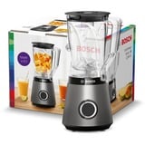 Bosch Home Serie 4 Standmixer VitaPower MMB6141S silber, 1.200 Watt, 1,5 Liter
