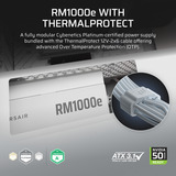 Corsair RM1000e (3rd Gen), PC-Netzteil weiß, ThermalProtect 12V-2x6-Kabel, Kabel-Management, 1000 Watt