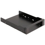 DeLOCK 3.5″ Metall Einbaurahmen für Delock Slim Bay Wechselr schwarz