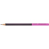 Faber-Castell Bleistift Grip 2001 Two Tone schwarz/pink