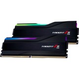 G.Skill DIMM 96 GB DDR5-6800 (2x 48 GB) Dual-Kit, Arbeitsspeicher schwarz, F5-6800J3446F48GX2-TZ5RK, Trident Z5 RGB, INTEL XMP