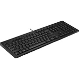 HP 125 kabelgebundene Tastatur schwarz