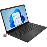 HP 17-cp3280ng, Notebook schwarz, AMD Ryzen 7 7730U, AMD Radeon Graphics, 16 GB DDR4, 512 GB (512 GB SSD), Windows 11 Home 64-Bit