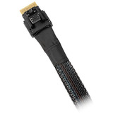 ICY BOX MB403L-B, Kabel schwarz, MCIO 4i SFF-TA-1016 auf SlimSAS 4i SFF-8654