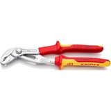 KNIPEX Cobra VDE 8726250, 250mm, Rohr- / Wasserpumpen-Zange rot/gelb, 24-fach verstellbar