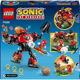 LEGO 77005 Sonic the Hedgehog Knuckles vs. Dr. Eggmans Egg Crusher Mech, Konstruktionsspielzeug 
