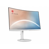 MSI Modern MD271CPWDE, LED-Monitor 69 cm(27 Zoll), weiß, FullHD, 75 Hz, Curved, USB-C