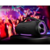 Medion Life P61768 Tragbarer Bluetooth Lautsprecher XL anthrazit, Bluetooth, Dual Illuminated, Lightstrip,Integrierte Powerbank