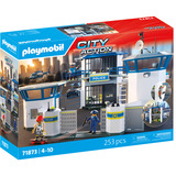 PLAYMOBIL 71873 City Action Polizei-Kommandozentrale, Konstruktionsspielzeug 