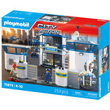 PLAYMOBIL 71873 City Action Polizei-Kommandozentrale, Konstruktionsspielzeug 