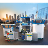 PLAYMOBIL 71873 City Action Polizei-Kommandozentrale, Konstruktionsspielzeug 