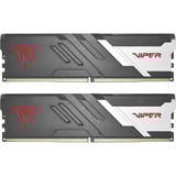 Patriot DIMM 48 GB DDR5-6000 (2x 24 GB) Dual-Kit, Arbeitsspeicher schwarz, PVVR548G600C30K, Viper Venom RGB, INTEL XMP, AMD EXPO