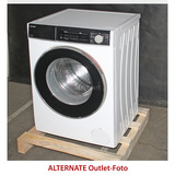 SHARP ES-NFB814CWA-DE, Waschmaschine weiß/schwarz, Advanced Inverter Motor