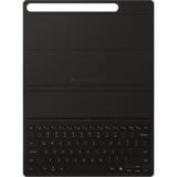 Samsung Book Cover Keyboard Slim EF-DX820, Tastatur schwarz, DE-Layout, Galaxy Tab S10+ | S9+ | S9 FE+