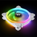 Thermaltake SWAFAN 12 RGB Radiator Fan TT Premium Edition White (3-Fan Pack), Gehäuselüfter weiß, 3er Pack, inkl. Controller, 120 mm