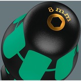 Wera 395 HO/3 Sanitär Steckschlüssel-Schraubendrehersatz schwarz/grün, 3‑teilig, mit Hohlschaft