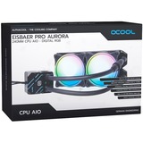 Alphacool Eisbär Pro Aurora 240 CPU 240mm, Wasserkühlung schwarz
