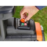 BLACK+DECKER Elektro-Leisehäcksler BEGAS5800 schwarz/orange, 2.800 Watt