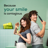 Beurer SC Premium Plaque Eraser Green Planet, Aufsteckbürste schwarz, 4er Pack