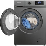Bomann WA 7185, Waschmaschine titan/schwarz