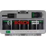 Bosch Professional PRO Impact Steckschlüsseleinsatz-Set 1/2", 7-teilig schwarz, Standard