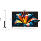 CHiQ U50QM8V, QLED-Fernseher 126 cm (50 Zoll), schwarz, Ultra HD/4K, Triple Tuner, SmartTV, Chromecast built-in