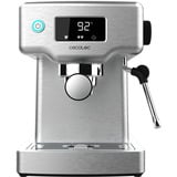 Cecotec Power Espresso 20 Barista Compact, Espressomaschine edelstahl (gebürstet), 1465 Watt