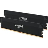 Crucial DIMM 64 GB DDR5-6400 (2x 32 GB) Dual-Kit, Arbeitsspeicher schwarz, CP2K32G64C40U5B, PRO OC, INTEL XMP, AMD EXPO