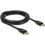 DeLOCK Kabel DisplayPort 1.2 Stecker > DisplayPort Stecker 4K schwarz, 3 Meter