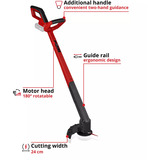 EINHELL Power X-Change Akku-Rasentrimmer GC-CT 18/2411 Li P-Solo, 18Volt rot/schwarz, ohne Akku und Ladegerät