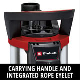 EINHELL Schmutzwasserpumpe GE-DP 7935 N-A ECO, Tauch- / Druckpumpe rot/schwarz, 790 Watt