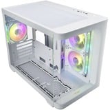 FSP S380, Tower-Gehäuse weiß, Tempered Glass x 2