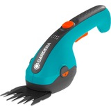 GARDENA Akku-Grasschere ClassicCut Li, 3,6Volt, Set mit Strauchmesser - Aktion türkis/schwarz, Li-Ionen-Akku 2,5Ah