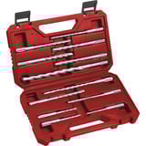 KWB Hammerbohrer-Satz SDS-plus, 12-teilig rot, Ø 5-14mm, Transportkoffer