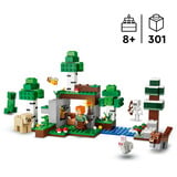 LEGO 21593 Minecraft Erstes Abenteuer in der Nacht, Konstruktionsspielzeug 