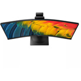 Philips 34B1U5600CH, LED-Monitor 86.4 cm (34 Zoll), schwarz, WQHD, VA, Curved, KVM-Switch, USB-C, USB-Hub, 120Hz Panel