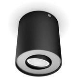 Philips HUE White Ambiance Pillar Einzelspot, LED-Leuchte schwarz, inkl. Dimmschalter
